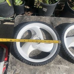 Lawn Mower Weels /ruedas Para Cortadora De Pasto 