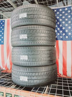 ✅ 4 Used Tires P265/45R20 CONTINENTAL CROSSCONTACT LX25 SPORT PLUS P265/45R20 ALL SEASON TOURING 265 45 20