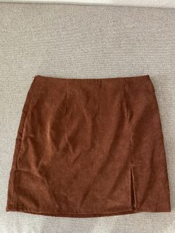 Shein Brown Skirt 