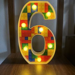 Lego Decor For 6th or 9th Birthday