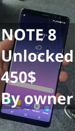 Note 8 Samsung Galaxy (Unlocked)