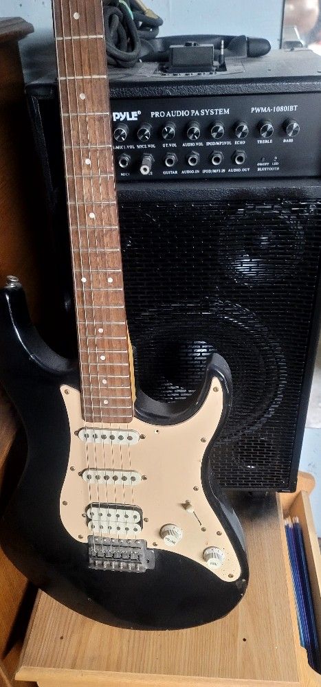 guitar and amp