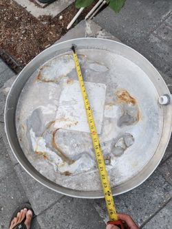 Aluminum Water Heater Drain Pan / Tray – 24" – $20