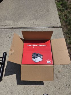 Never used Hamilton Beach Deep Frier