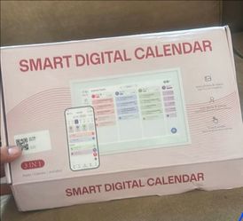 Smart digital calendar screen