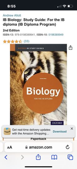 IB biology study guide