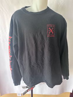 The Iron Maiden The X Factor Black Long Sleeve Shirt in XL