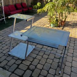 Glass Desk