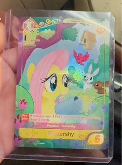 My Little Pony BP01-GR02 Fluttershy 1st Edition #mlp #cartoon#signed card  by artist Brenda Hickey