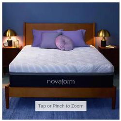 Queen Novaform 14" ComfortGrande Plus Gel Memory Foam Mattress Medium
