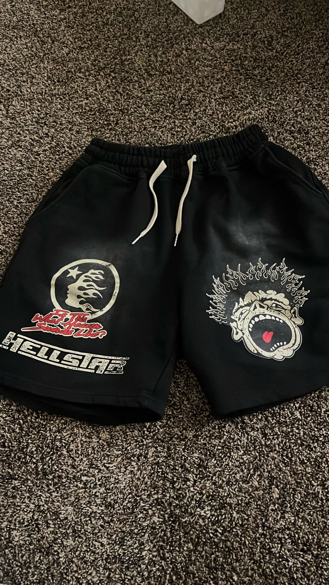 Hellstar Shorts Worn Twice With Bags And Tags