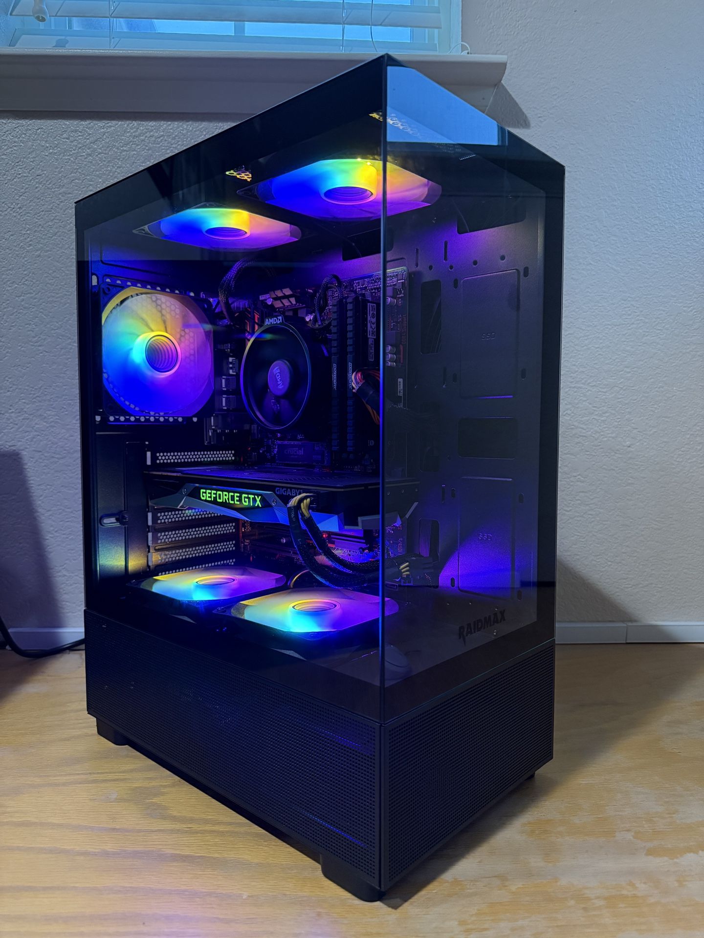 Gaming Computer PC - AMD Ryzen 5 4500 - GTX 1070