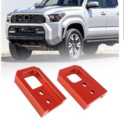 Red Tow Hooks for Tacoma 2024-2026 and 4Runner 2025-2026 trucks