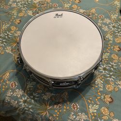 Pearl SS Steel Shell Snare Drum With Stand