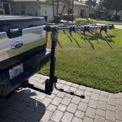 Thule 4 Bike Hitch Rack Just Reduced Price Make Offer for Sale in