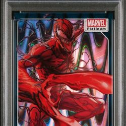 2024 Marvel Platinum Carnage  Teal Wave #74 Mint PSA 9  /799