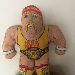 Hulk Hogan Doll  Appro 21” Tall