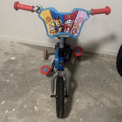 12 Inch Paw Patrol Bike 