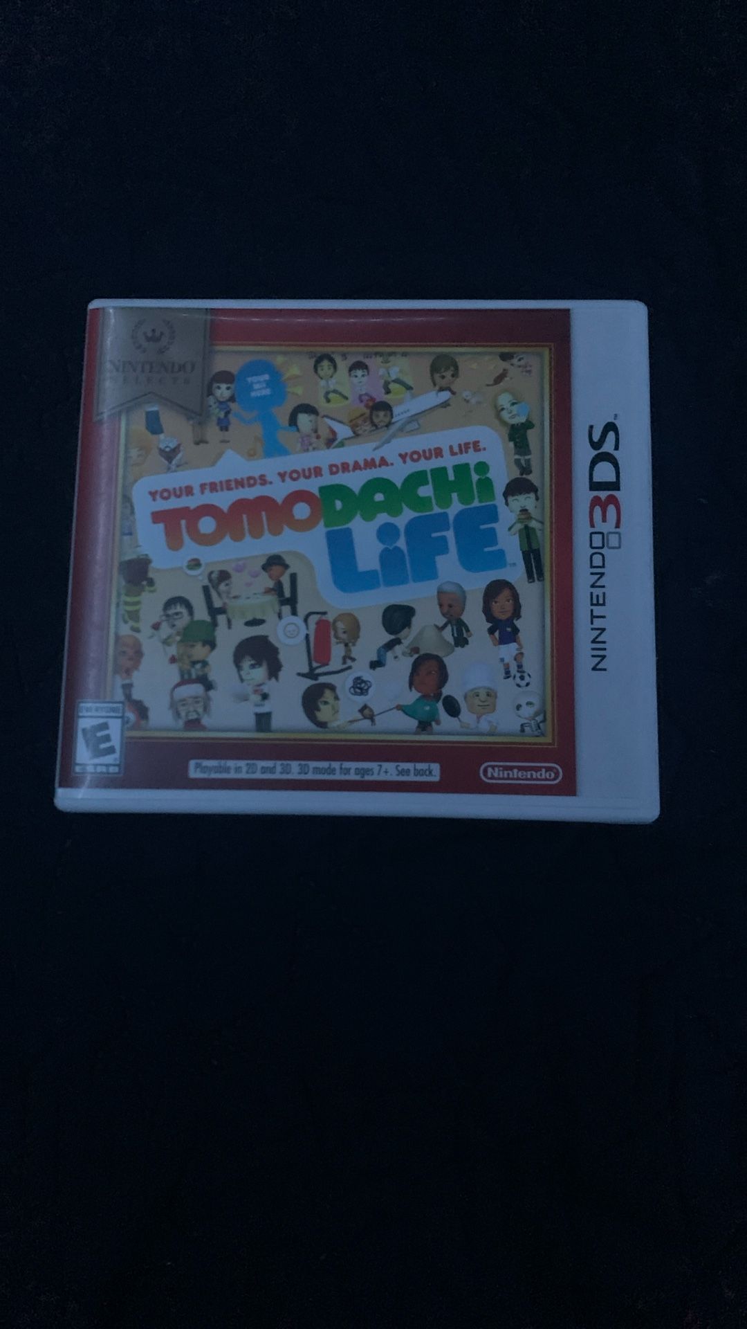 Tomodachi Life Comes With Manual , No Scratches !!