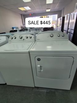 Whirlpool Washer And Dryer 