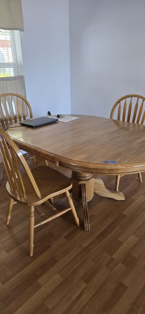 Dining Table With 4 Chairs