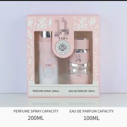 Yara perfume set