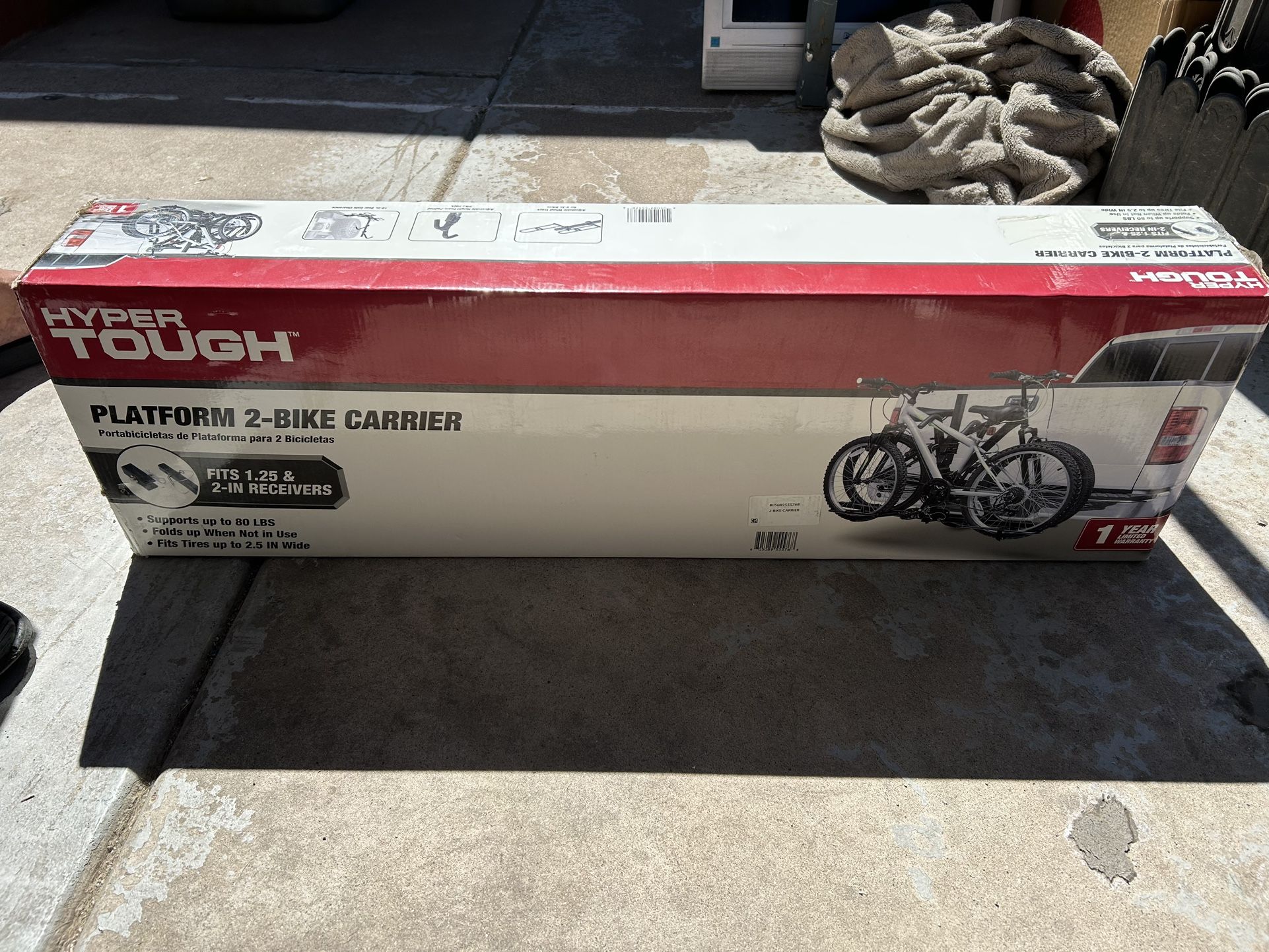 Hyper Tough Platform 2 Bike Carrier