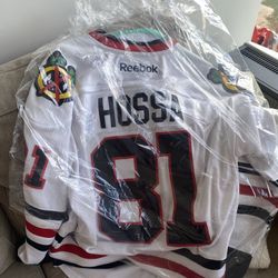 Authentic Hossa Blackhawk’s Jersey 