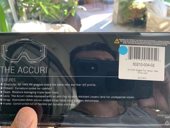 The Accurate Snow Googles… New! Never Opened! Hurry