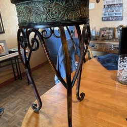 Table, Candle Holders, Vase 