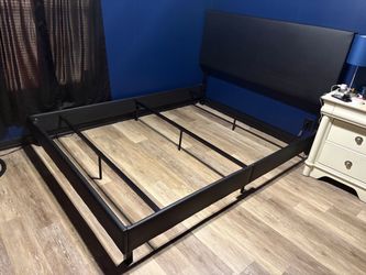 Queen bed frame and Headboard