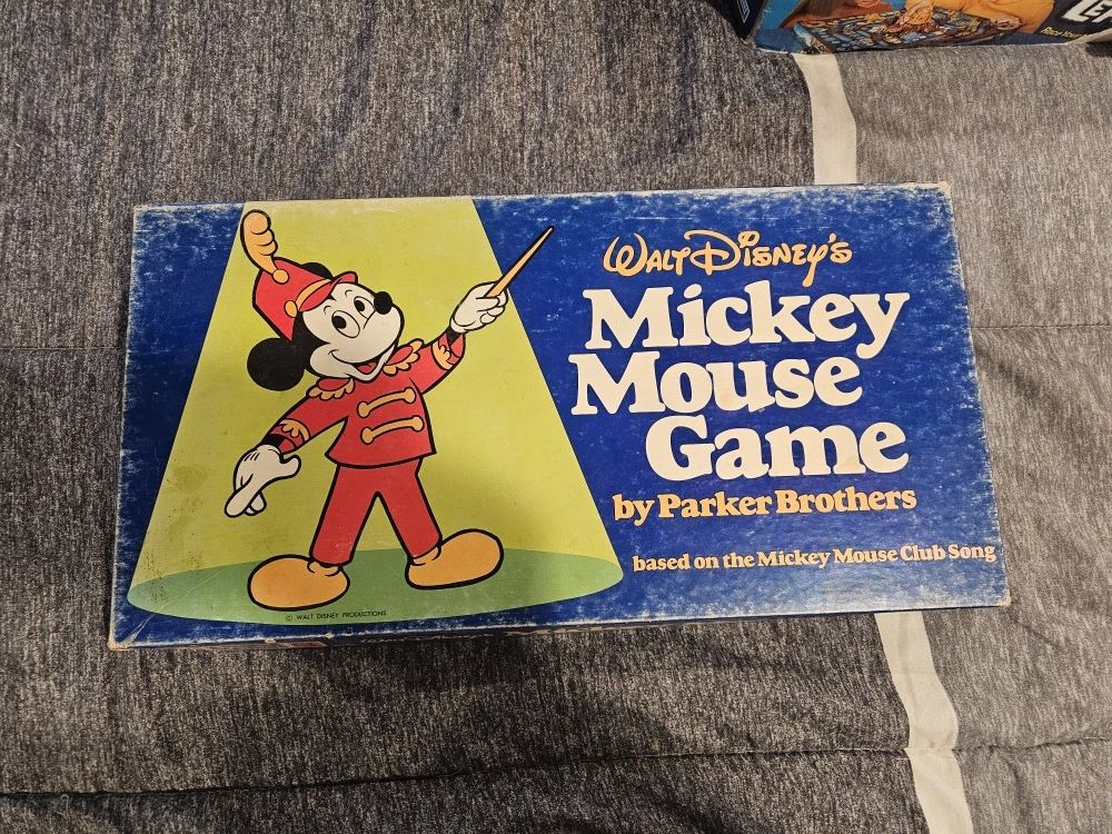 1976 Mickey Mouse Board Game