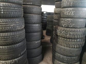 Tires from 25 and up with the installation depends on the size