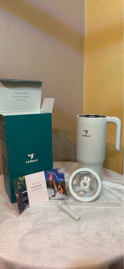 Reduce Insulated Tumbler with Handle and Straw