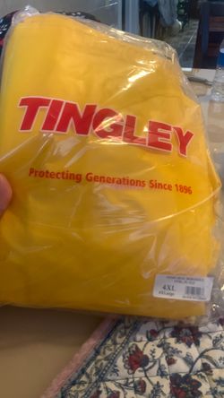 Tingley 4x Overall Yellow wet suit