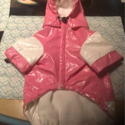 Pet Life Pink Raincoat For Small Dog Size M