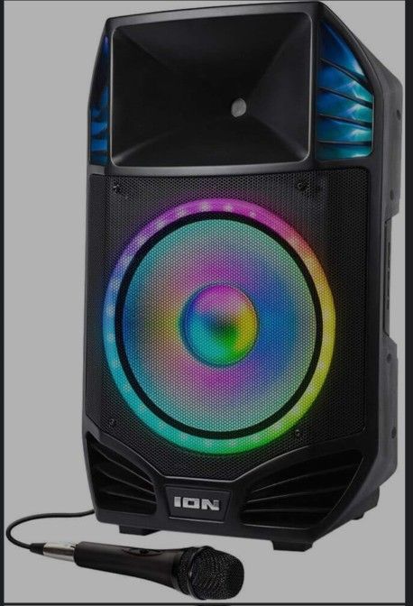 ION Total High-Power Bluetooth PA Speaker With Lights