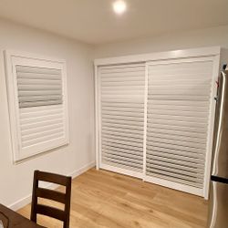 FREE Plantation Shutters (ESTIMATES & SAME DAY PRICING)- Custom, Hard Wood, Interior Window Treatments. Persianas de Madera. Se Habla Espanol.