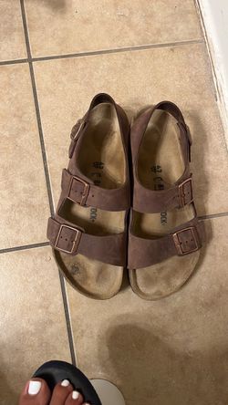 Men’s Birkenstocks  dark brown