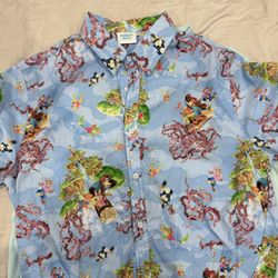 Disney’s Splash Mountain Button Down Shirt