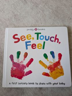 Baby book Priddy Books See, Touch, Feel