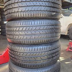 Continental 255/55R19 Tire Set 4x Comes With Free Mount , Balancing And Alignment 