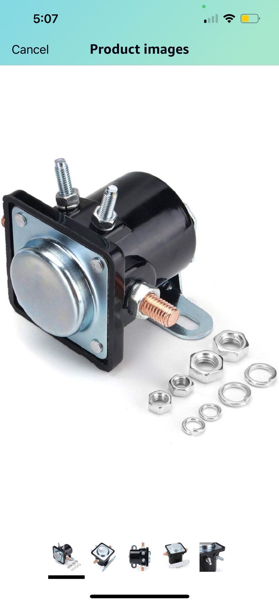 4-Pin Starter Solenoid Relay