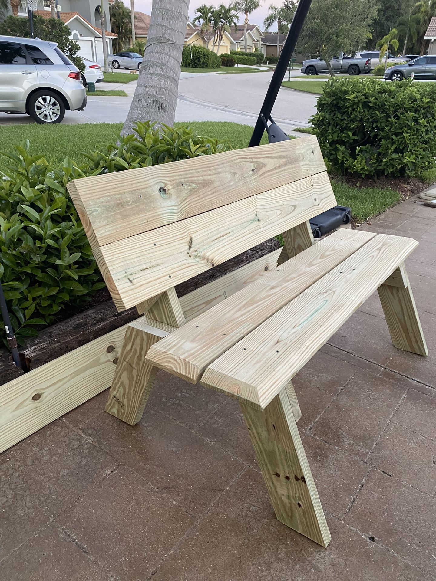 Bench, Convertible Bench / Picnic Table