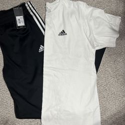 New Adidas XL Set Black & White 