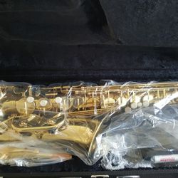Alto Saxophone E.M. Winston with case