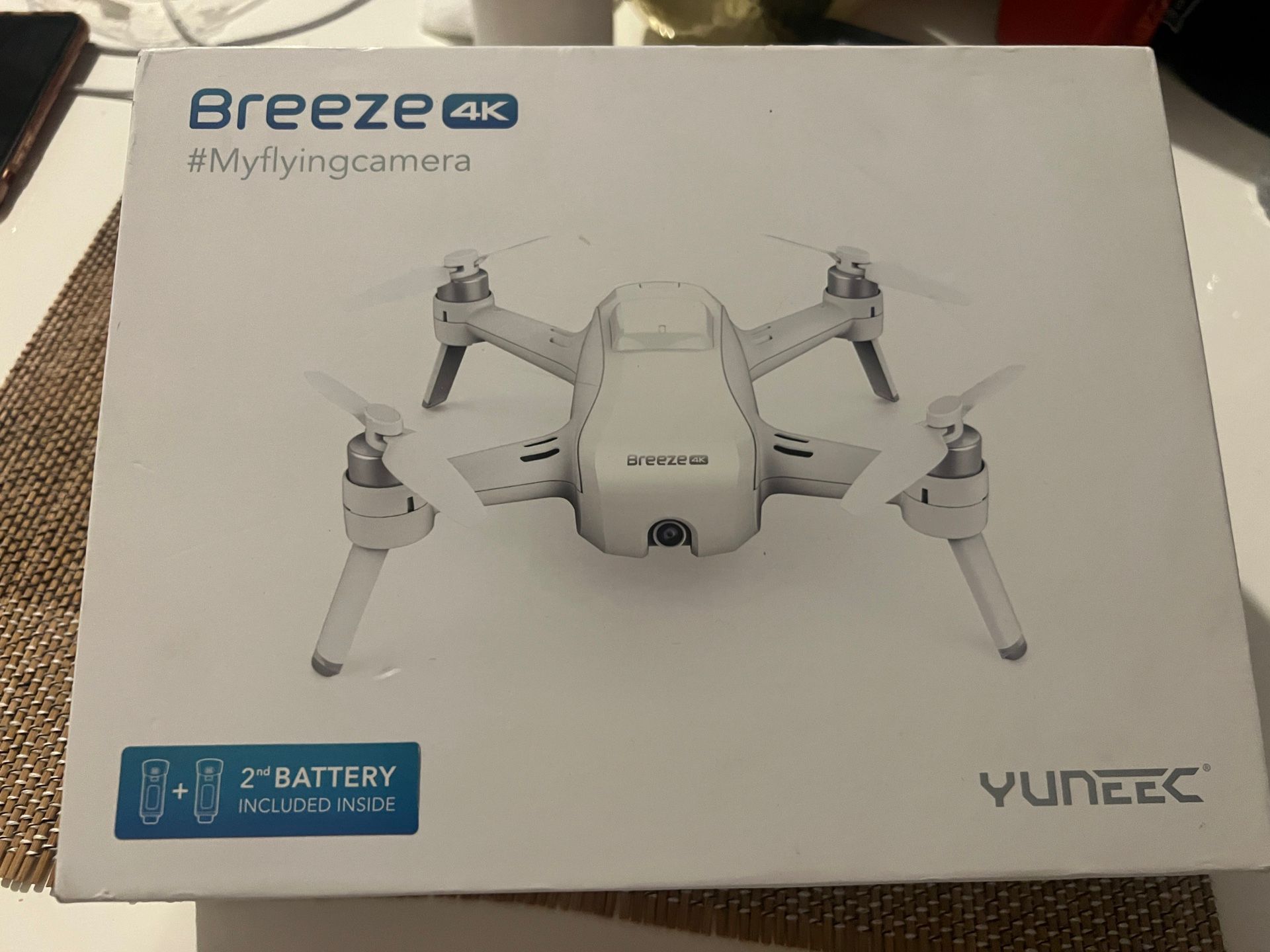 Yuneec Breeze Flying Camera - Compact Smart Drone with Ultra High Definition 4K