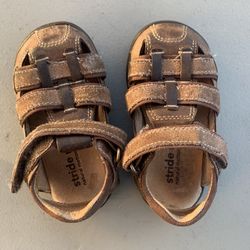Stride Rite Leather Sandals Toddler Size 5 1/2