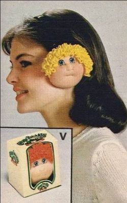 1984 Cabbage Patch Kids Ear Muffs