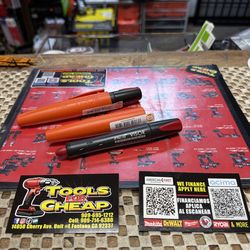 PICA VISOR MARKER- Red $12 EACH